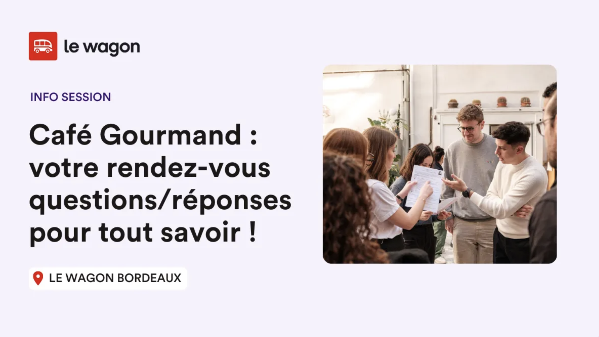 Image de l'événement Café Gourmand : votre rendez-vous questions/réponses pour tout savoir !