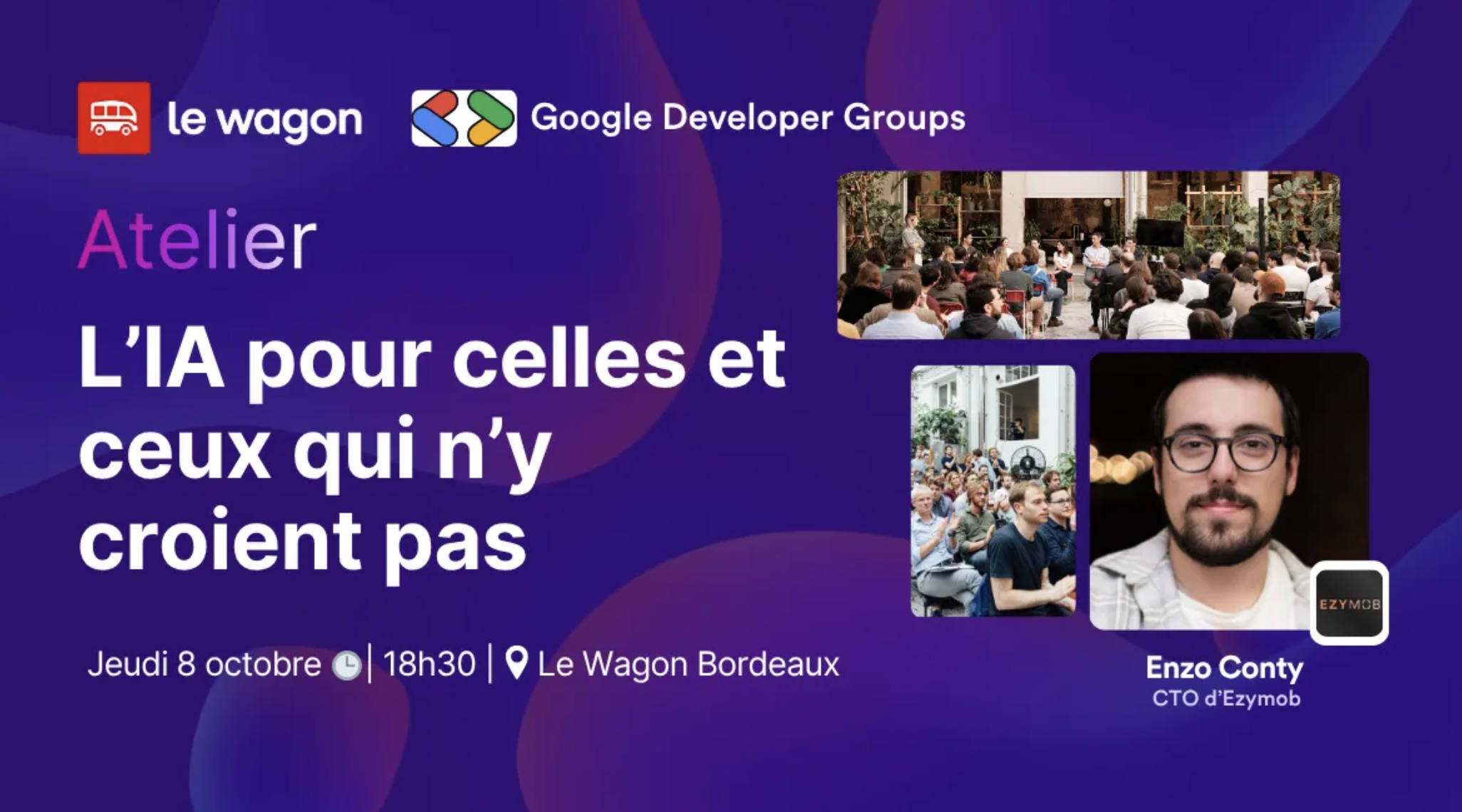 Image de l'évenement L’IA pour celles et ceux qui n’y croient pas