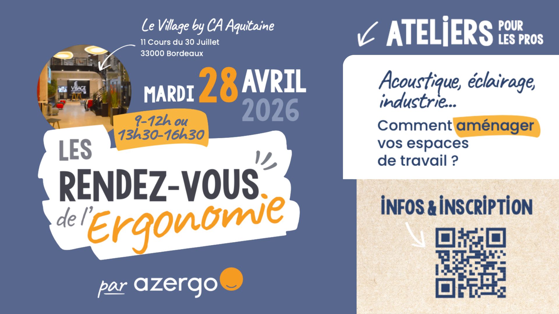 Image de l'évenement Les Rendez-vous de l'Ergonomie