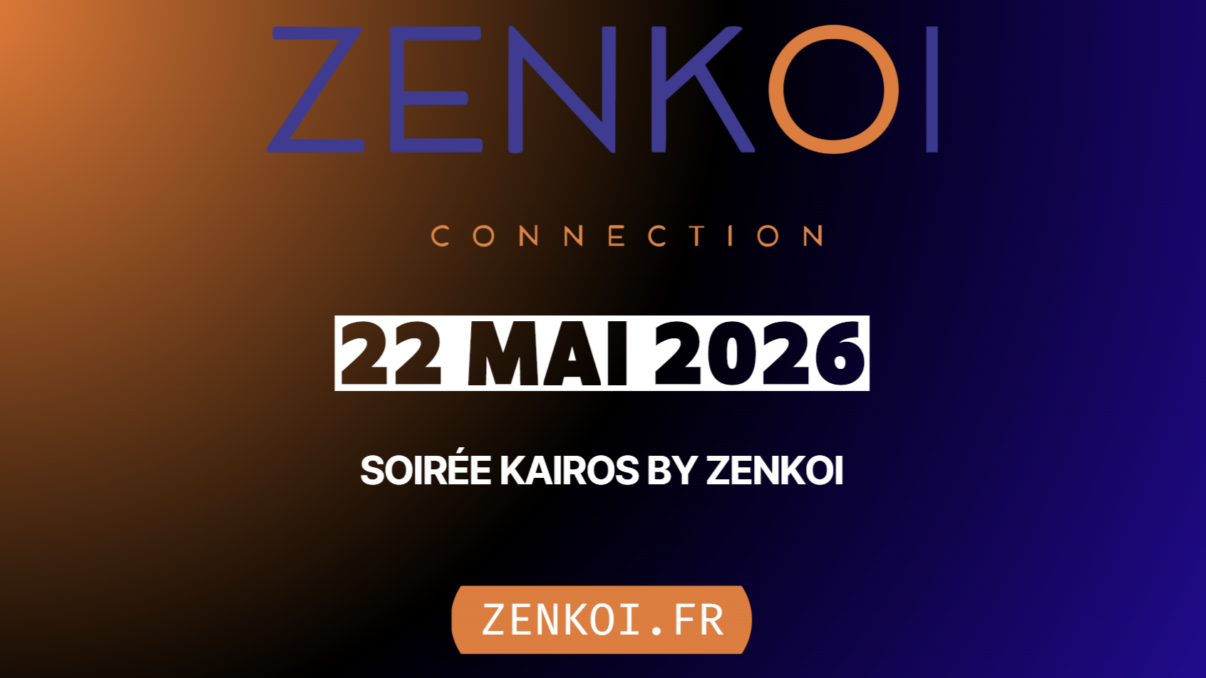 Image de l'évenement Soirée kairos by zenkoi