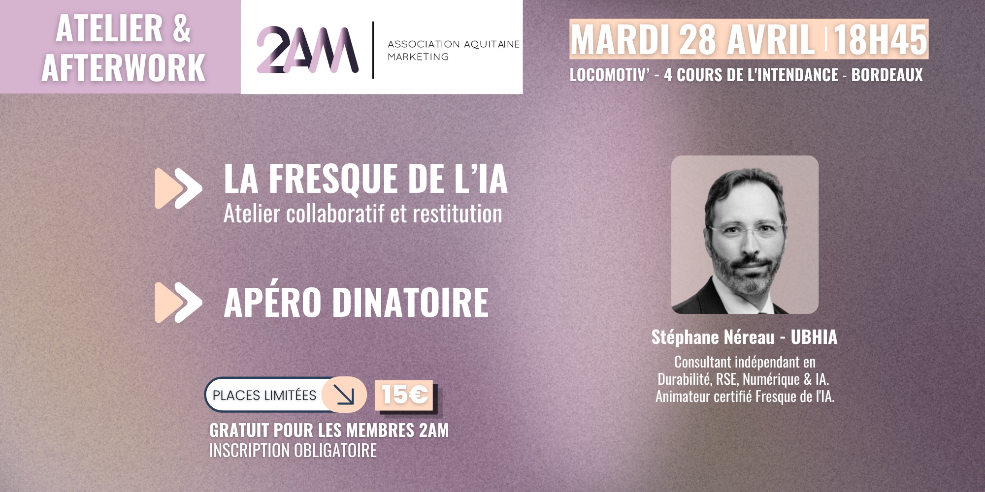 Image de l'évenement Fresque de l'IA et afterwork 2AM
