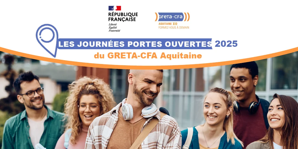Image de l'évenement Journées Portes Ouvertes 2025 – GRETA-CFA Aquitaine – Pays Basque