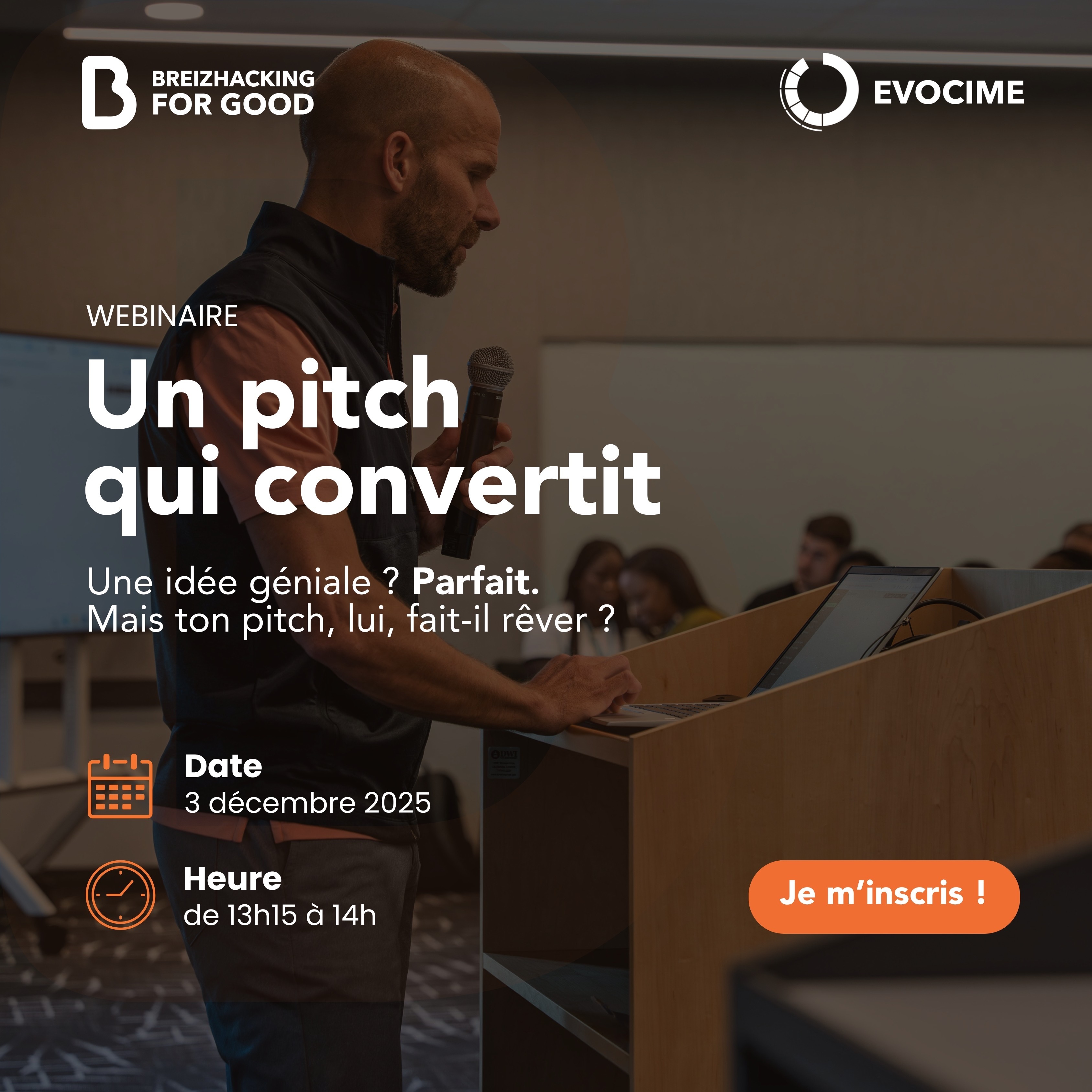 Image de l'évenement Le pitch, votre meilleur atout