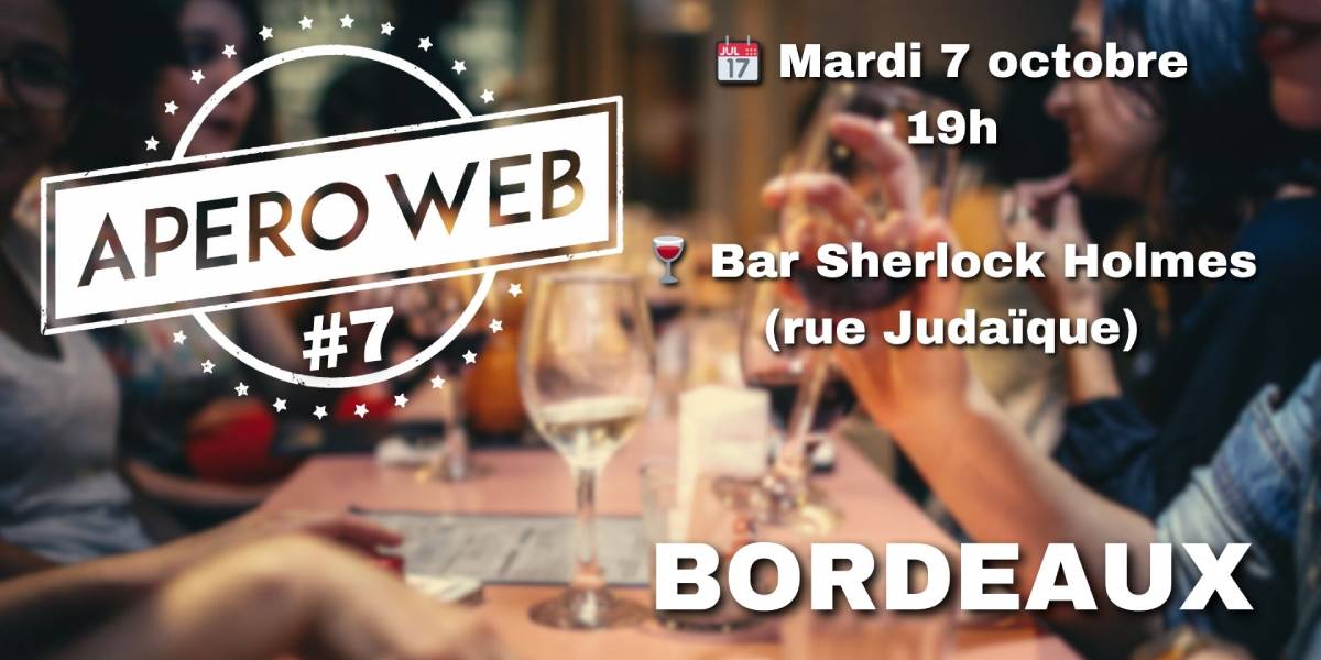 L'Apéro Web Bordeaux