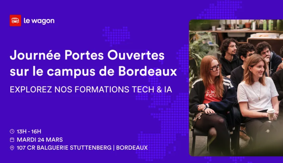 Image de l'évenement Journée portes ouvertes au Wagon Bordeaux