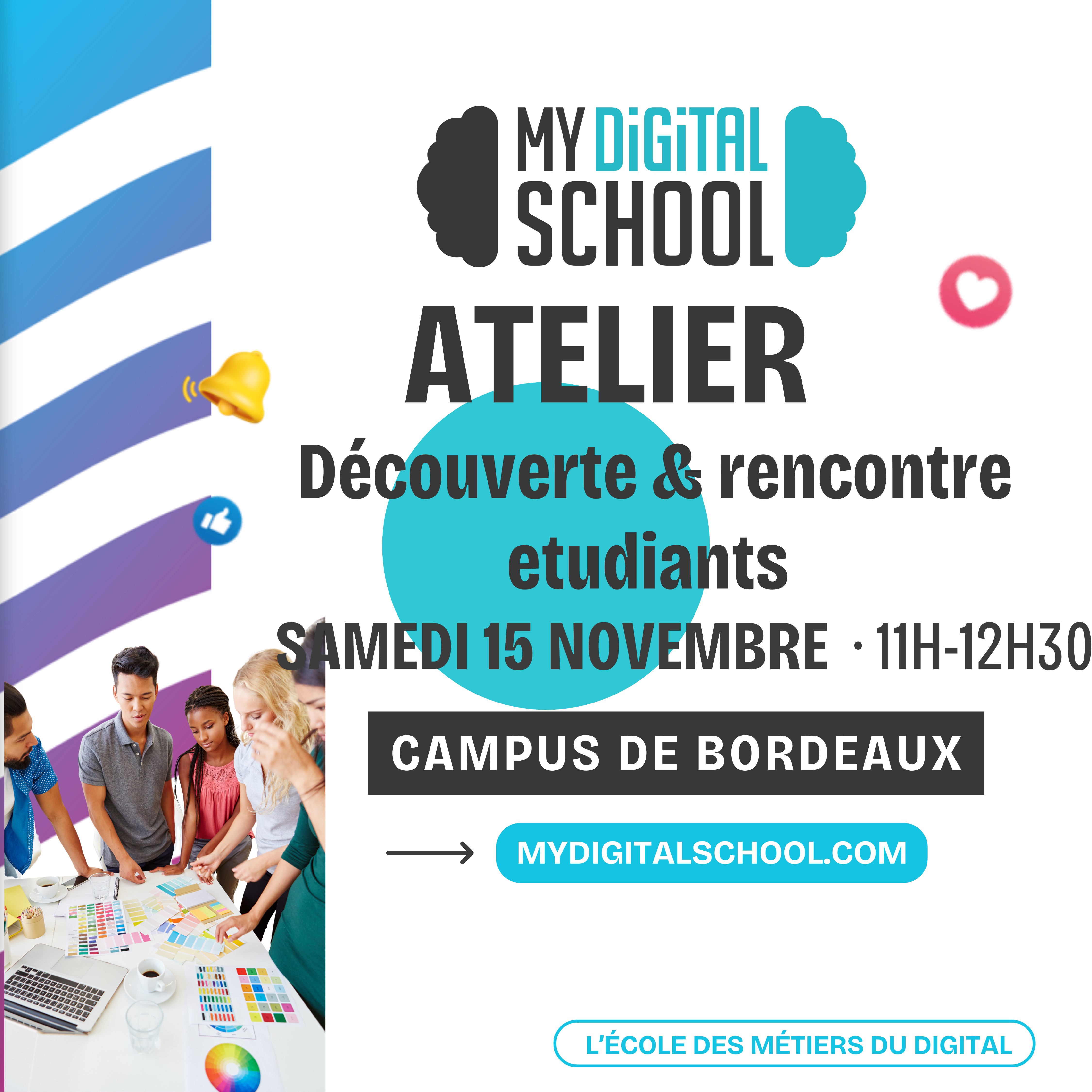ATELIER DECOUVERTE ET RENCONTRE ETUDIANTS