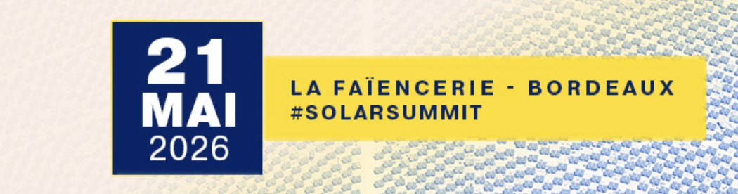 Image de l'évenement Le Solar Summit revient à Bordeaux le 21 Mai 2026