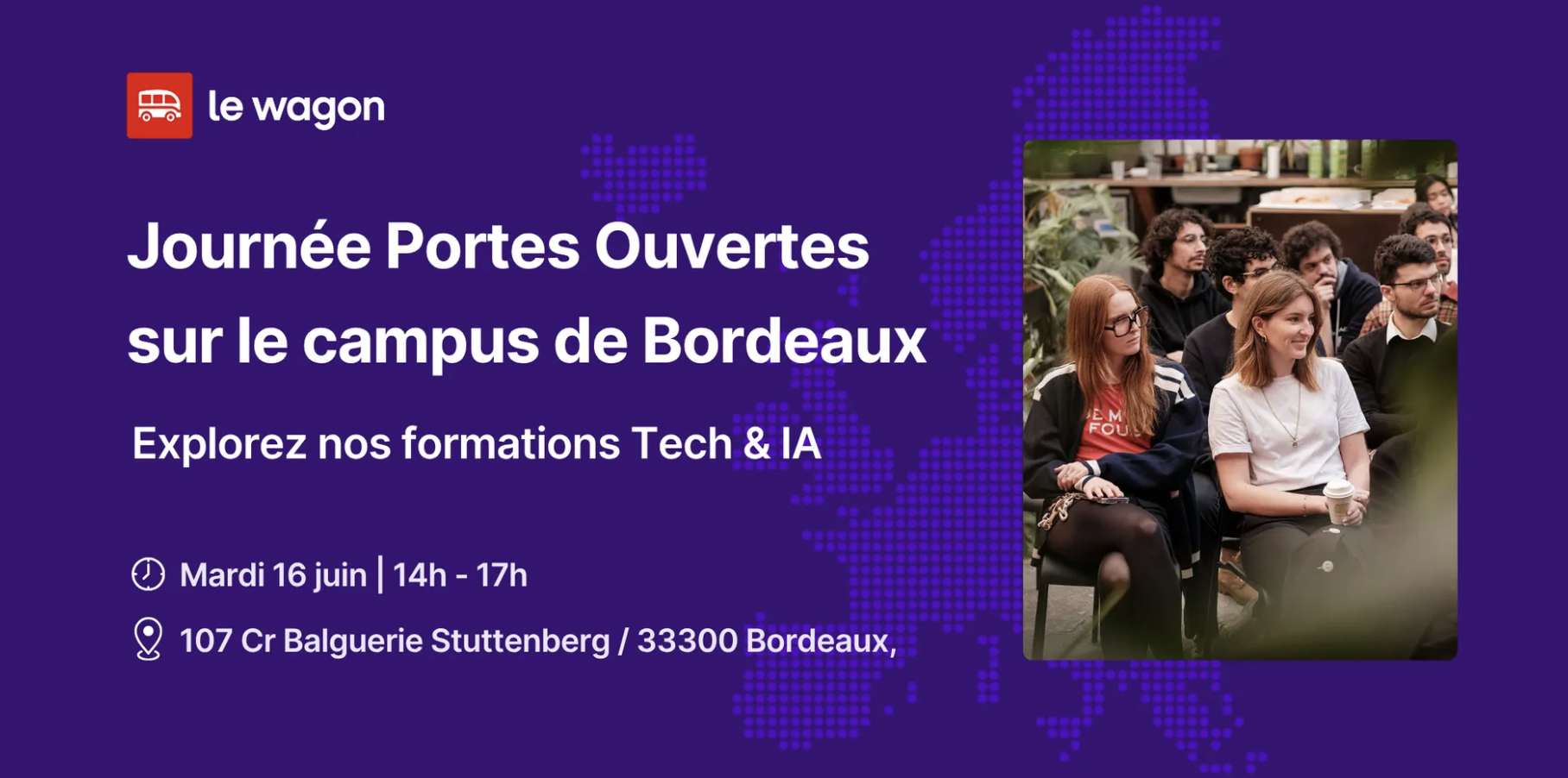 Image de l'évenement Journée Portes Ouvertes au Wagon Bordeaux