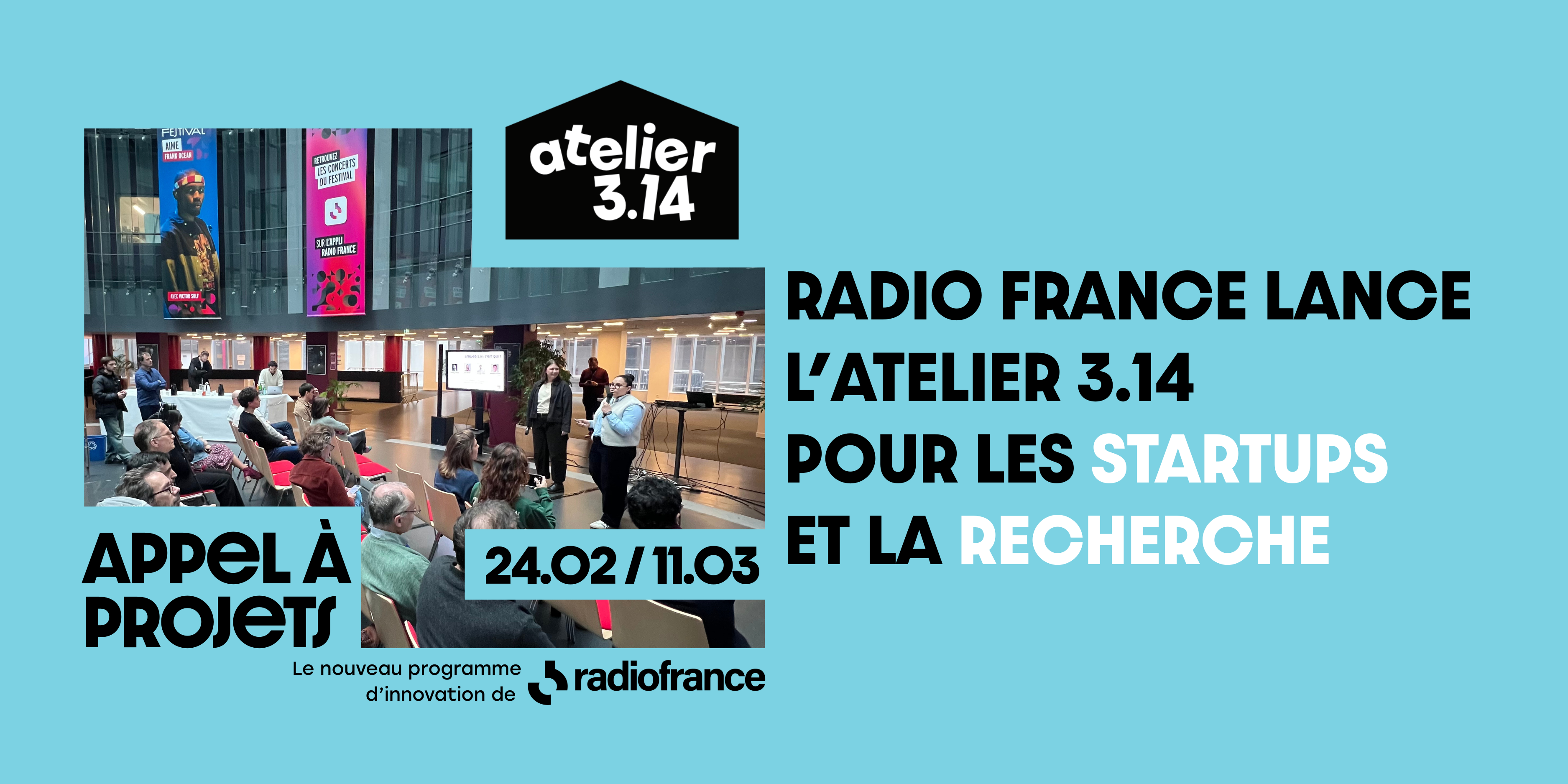 Radio France lance son 1er appel à projets à destination des startups et du monde de la recherche