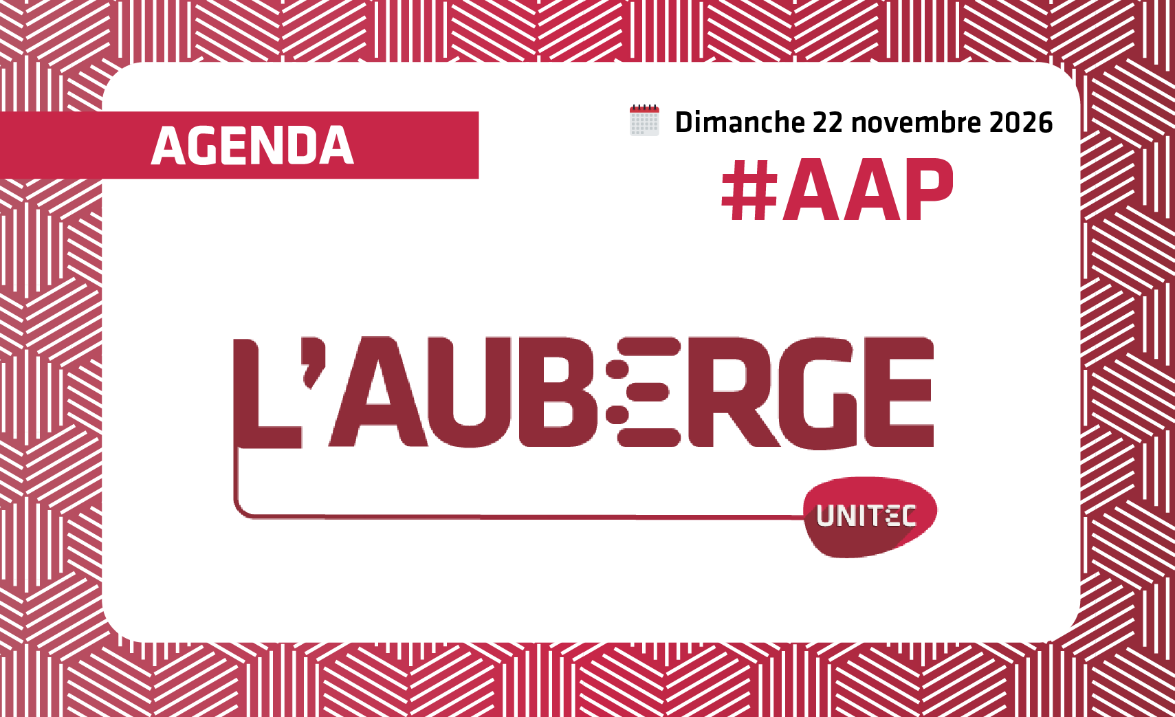 Image de l'appel Ă projets Appel Ă candidatures pour l'Auberge d'Unitec