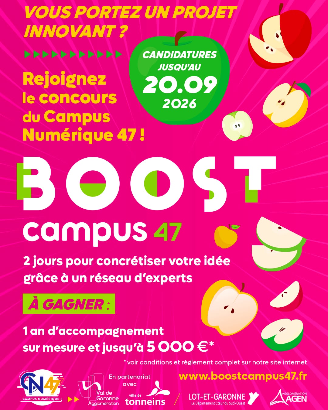 Image de l'évenement BoostCampus 47