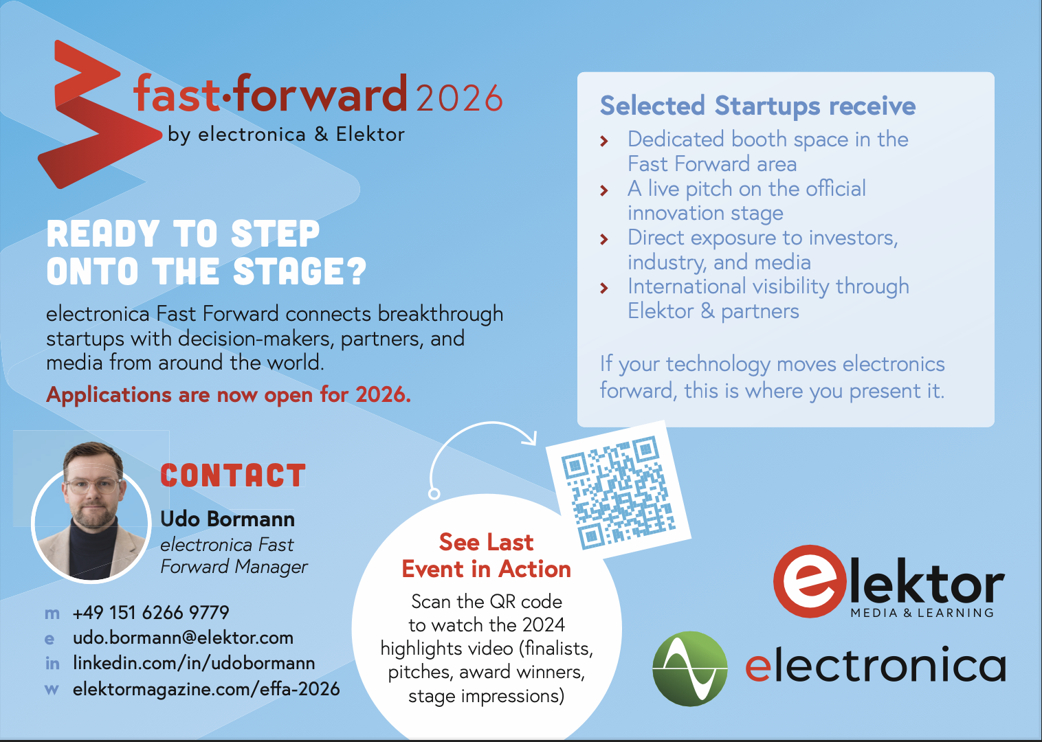 Prix electronica Fast Forward