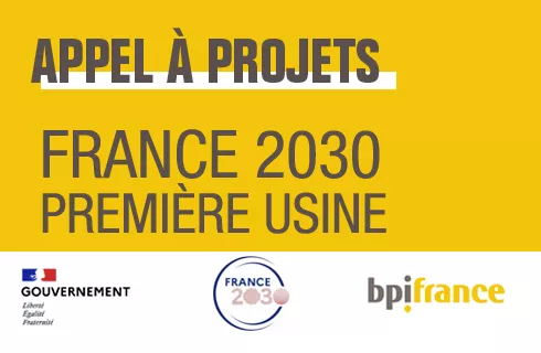 Image de l'évenement Appel à projets France 2030 :  Première Usine