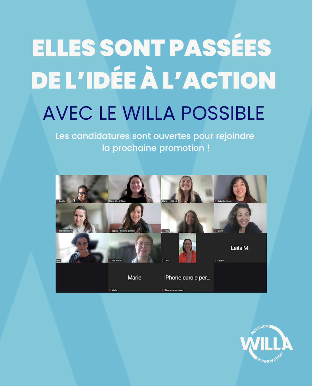 Programme WILLA POSSIBLE