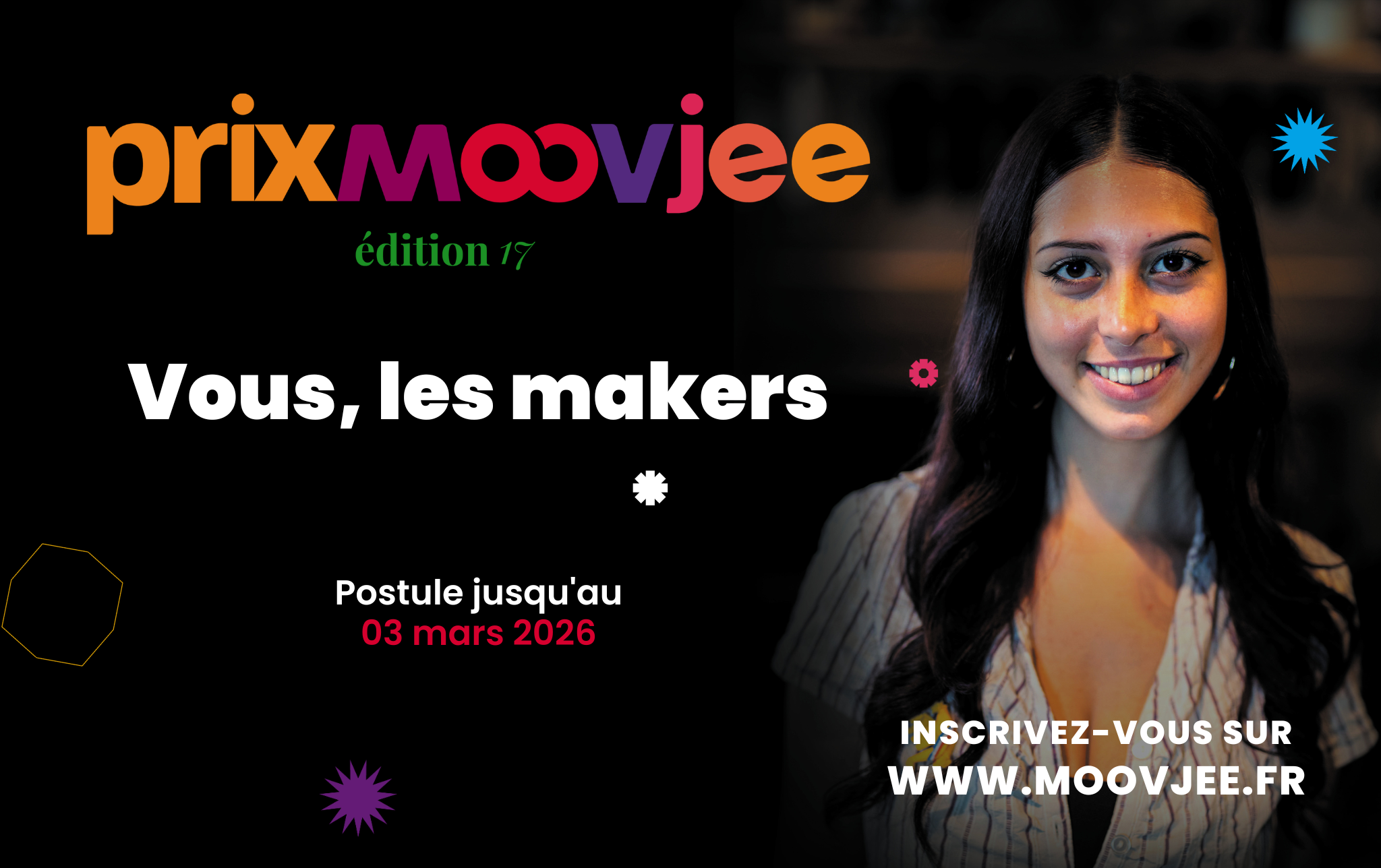 Prix Moovjee 2026 - Vous, les makers