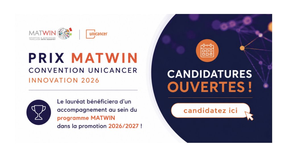 Prix MATWIN de la Convention Nationale des Centres de Lutte Contre le Cancer (CLCC)
