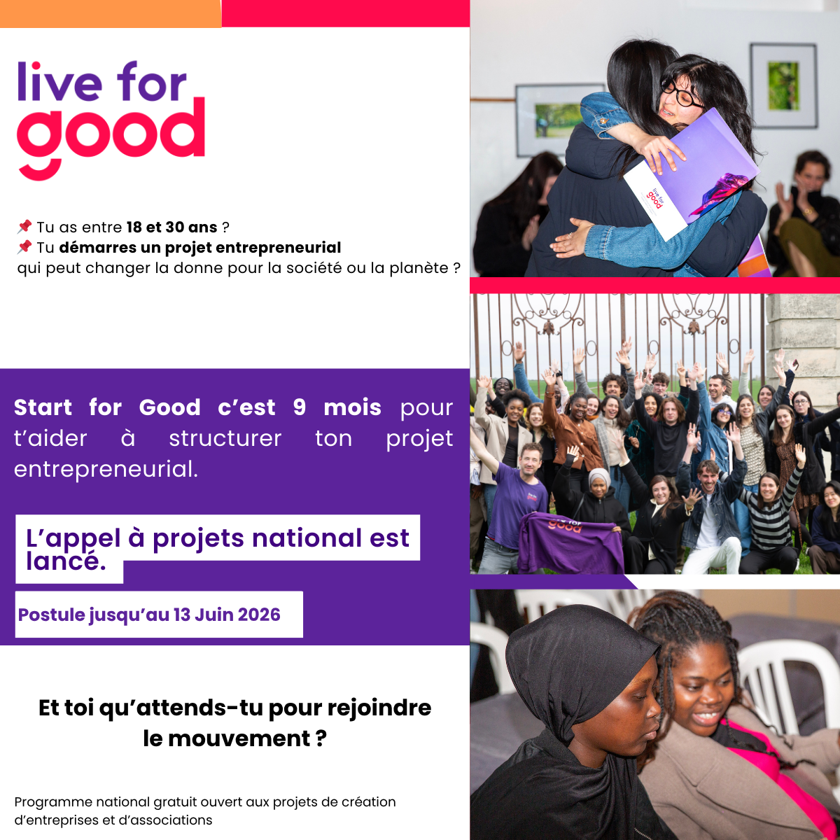 Image de l'évenement Start for Good