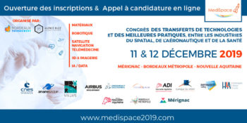 MEDISPACE 2019 : les inscriptions sont ouvertes !