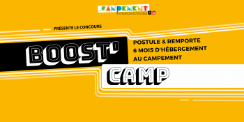 Lancement du concours Boost’Camp