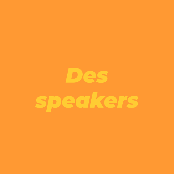 2 speakers en 2019