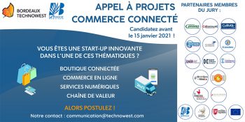 Commerce connecté : Bordeaux Technowest lance un appel à projets