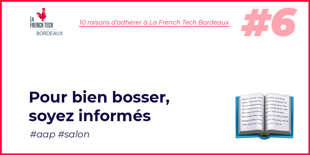 Pour bien bosser, soyez informés