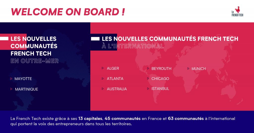Neuf nouvelles communautés rejoignent la French Tech