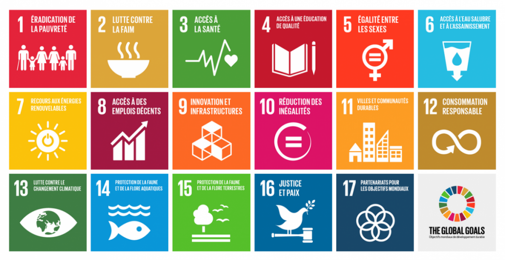Les 17 Objectifs du Développement Durable