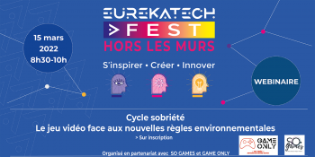 Webinaire – Sobriété et jeux vidéo – Le jeu vidéo face aux nouvelles règles environnementales