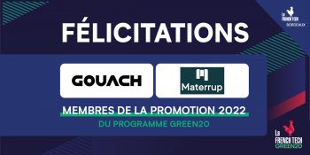 Gouach et Materrup intègrent la promotion 2022 du programme Green20
