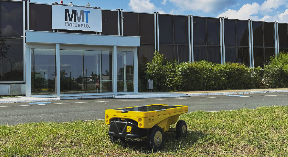 robot tondeur industriel Vitirover